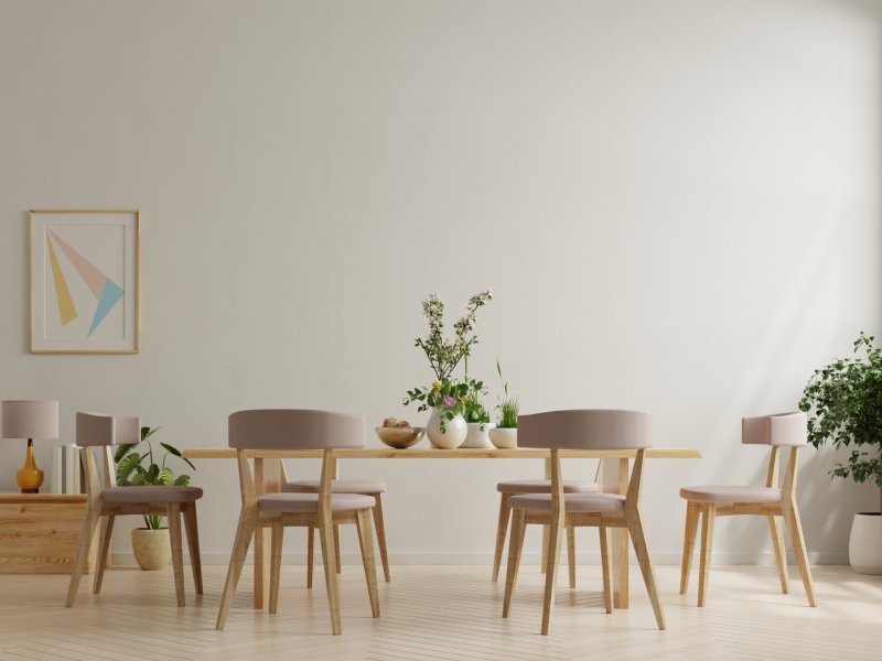 Modern dining room enterior